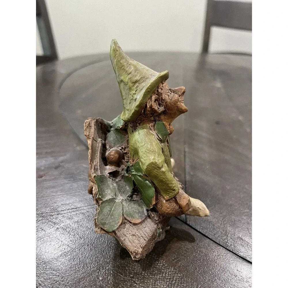 Tom Clark Gnome- Patrick- 1980's Rare Vtg Cain Studio Legs‎ Hanging No Coin